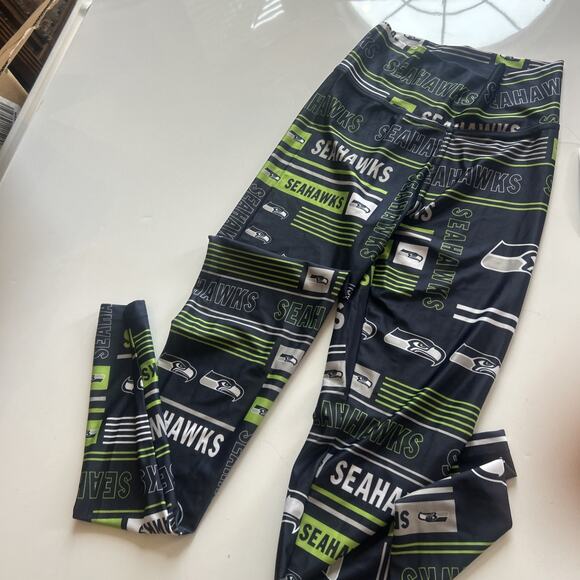 NFL Team Apparel Seattle Seahawks Print Leggings Women's S NFL Team Gear - Picture 4 of 11